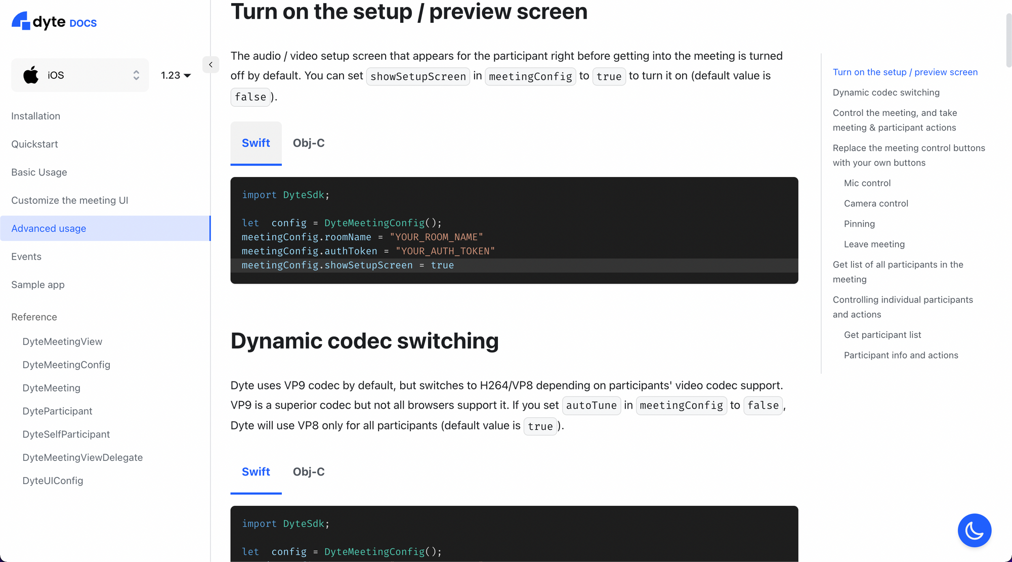 Hence we have added snippets along with each explanation so that the developers can easily copy or check their code against the right syntax.