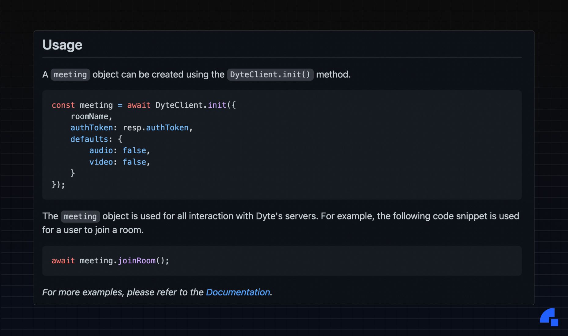 Easy to use Core SDKs