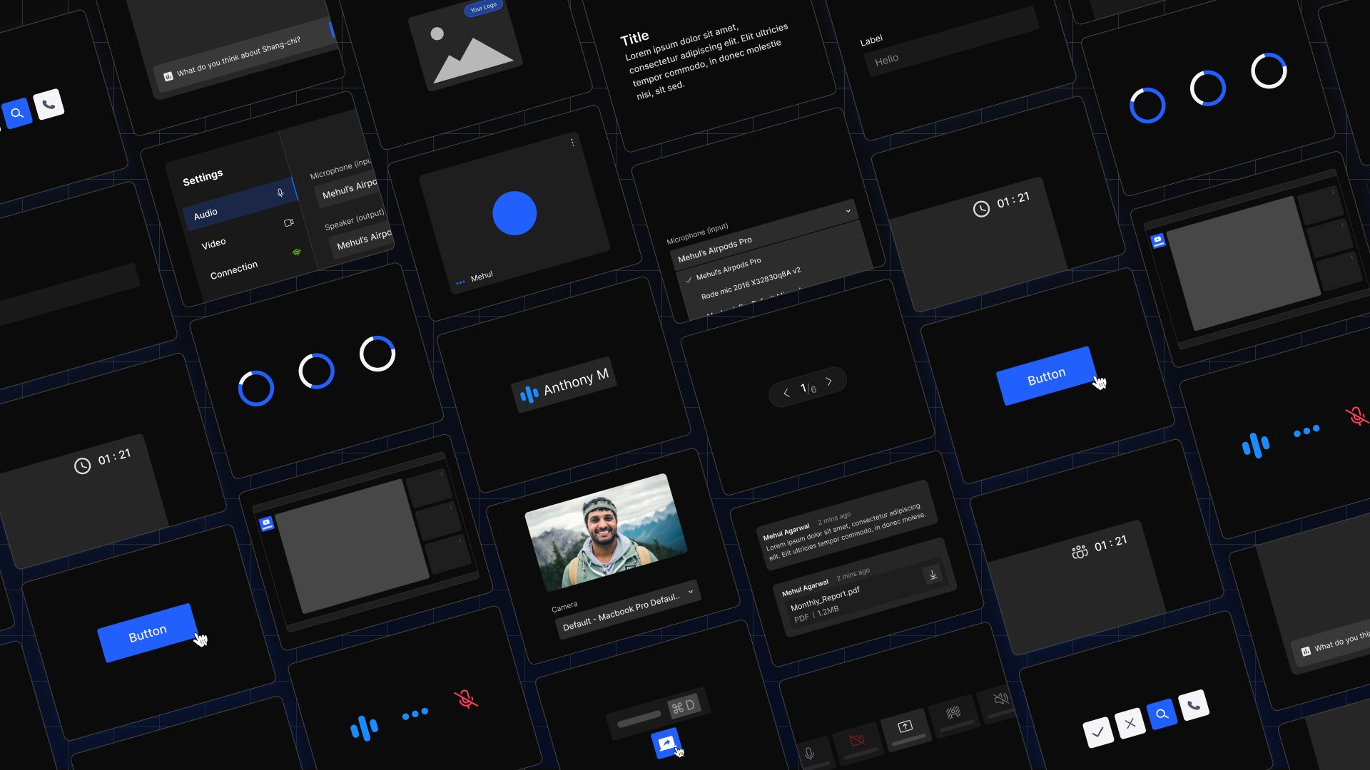 Dyte UI Kit Components