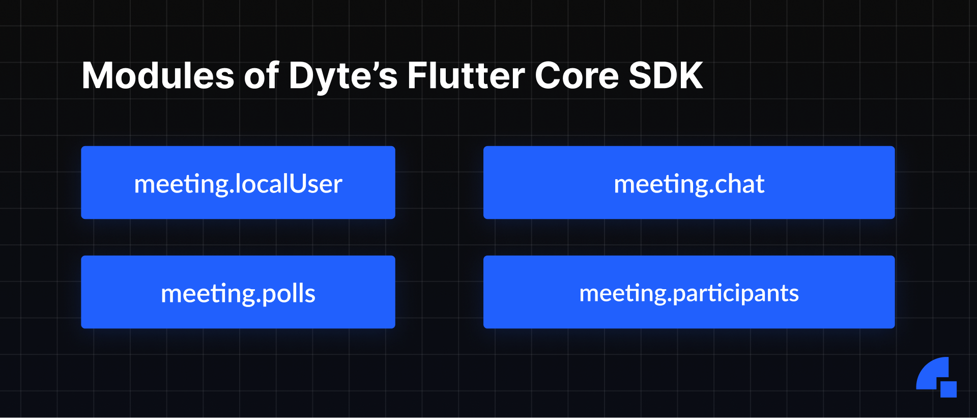 Modules in Flutter Core SDK