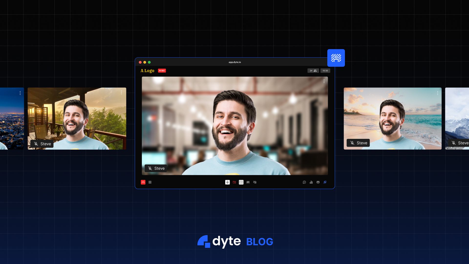 Add Custom Virtual Background to Dyte Video Calls