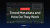 timed metadata in live streaming