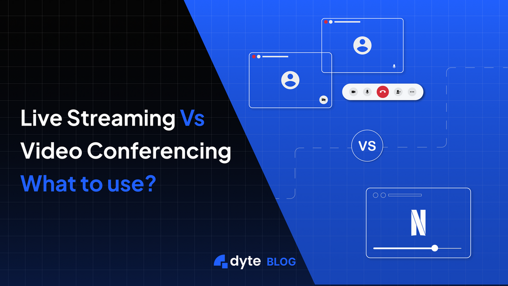 Video Conferencing VS Live Streaming