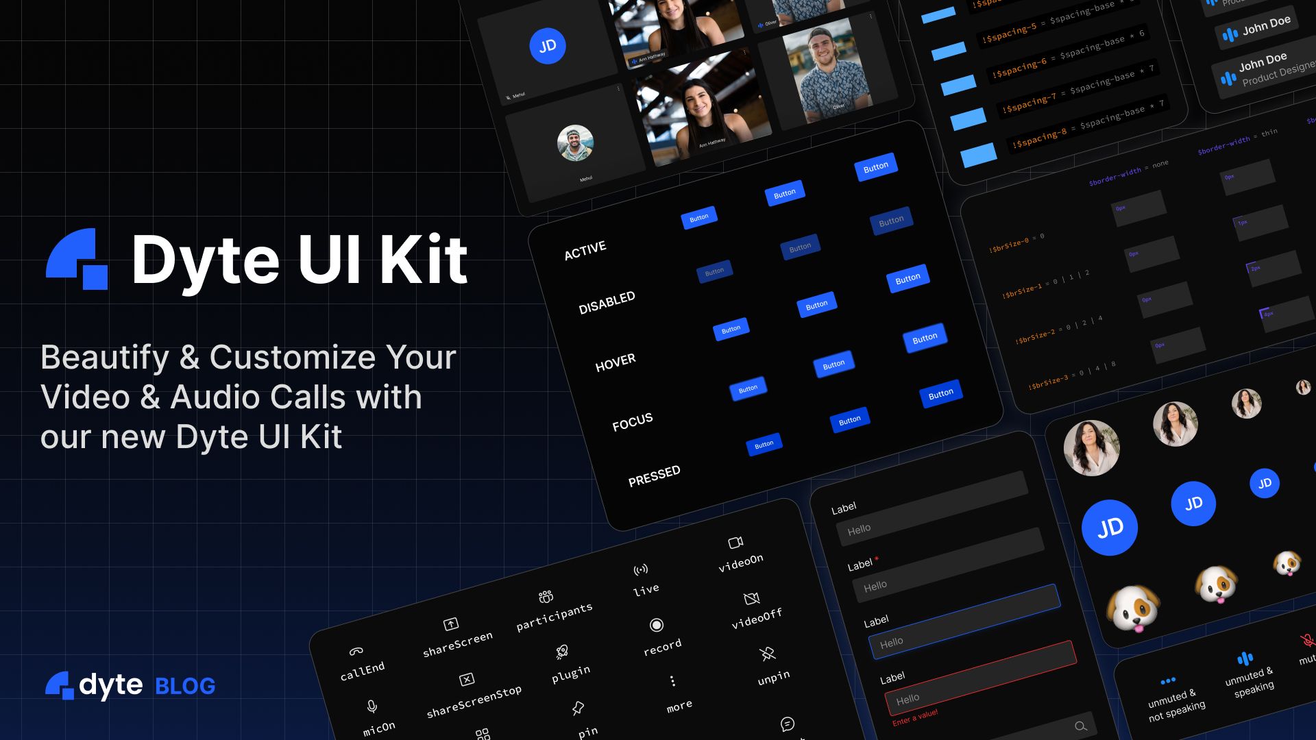 Customize Your Video & Audio Calls With Dyte's new UI Kit SDK