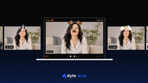 Adding AR Filters to Video Calls Using DeepAR and Dyte