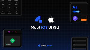 Dyte UI Kit With iOS
