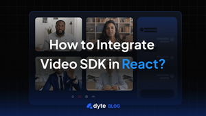 Integrating Video Calling SDK in a React Application